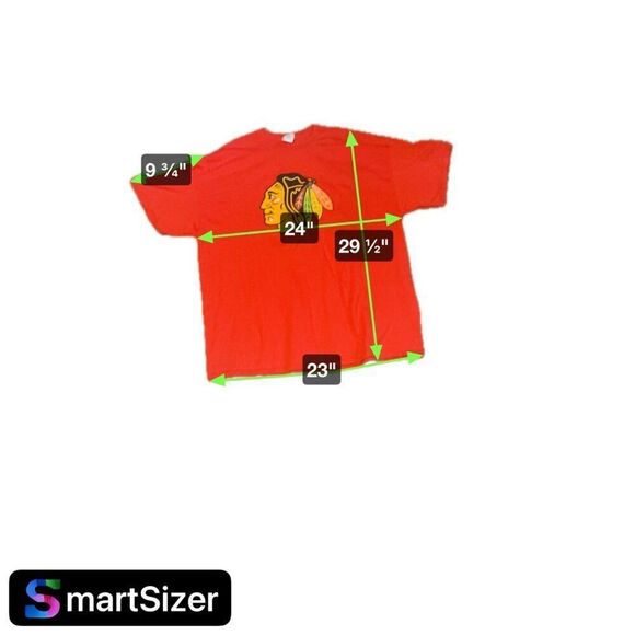 Chicago Blackhawks Jonathan Toews 19 Gildan XXL Cotton Jersey T-Shirt 2XL Red - Picture 7 of 7